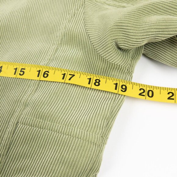 Patagonia Cordwarmer Jacket Women's Small Snap Fleece Lined Green Hooded 27145 - Picture 13 of 14